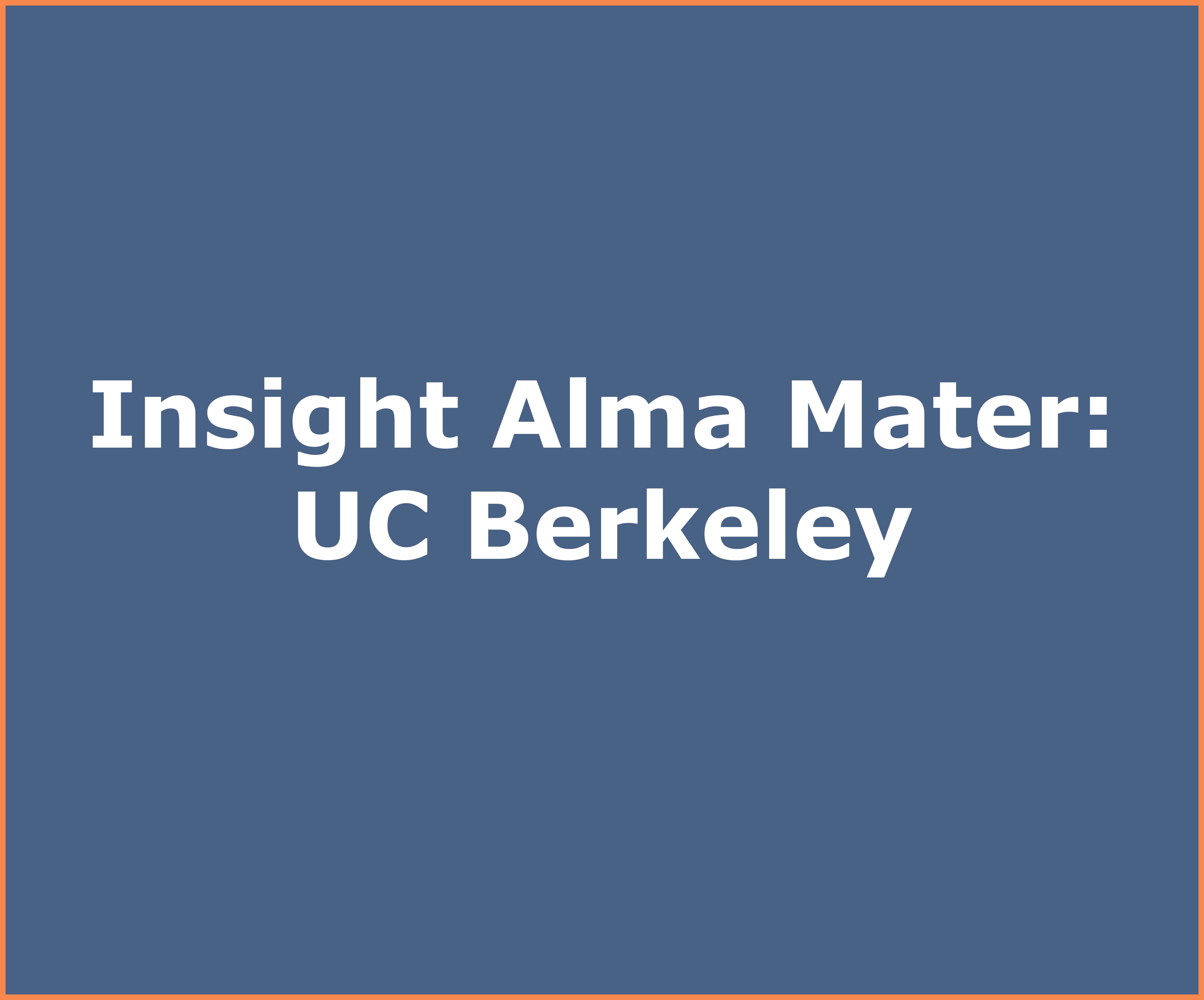 College Facts Friday University Of California Berkeley Insight Education